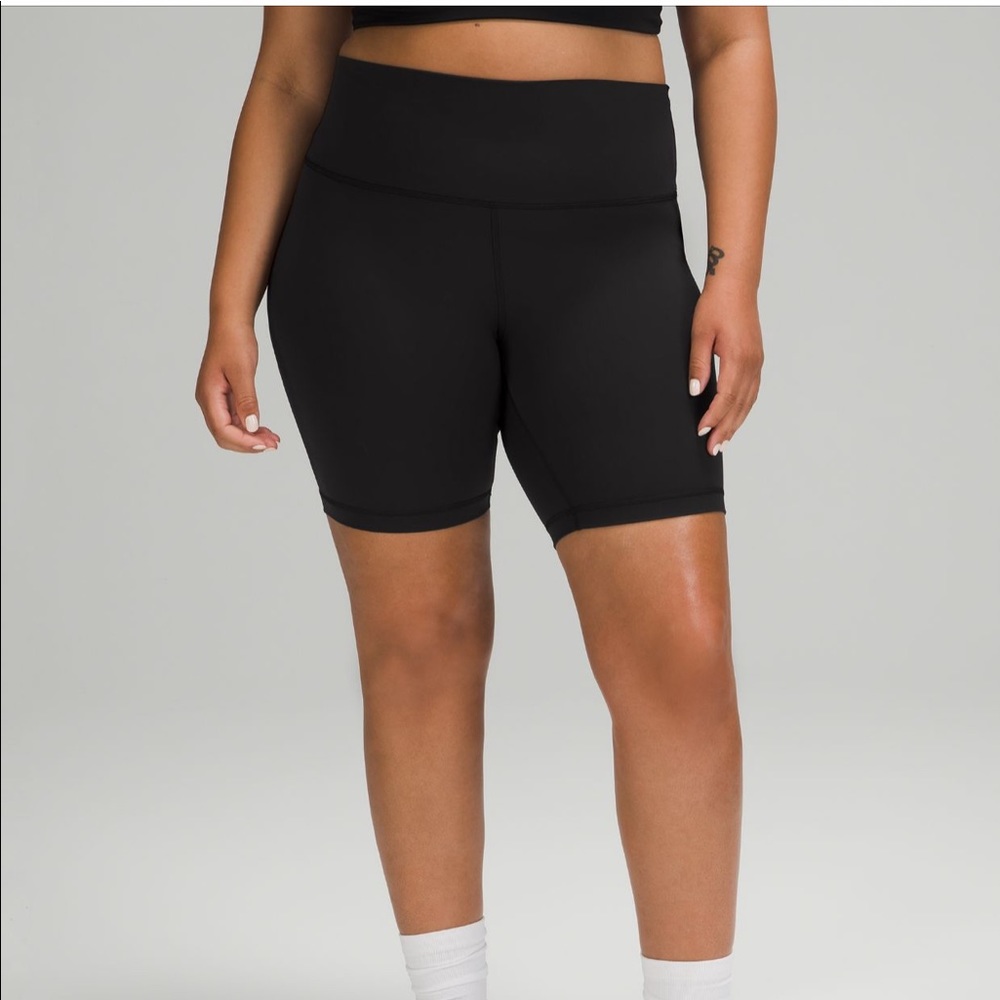 🍋 Lululemon Wunder Train Biker Shorts